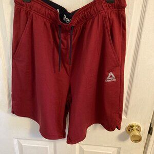 Men's Reebok Basketball Shorts Size Large Red